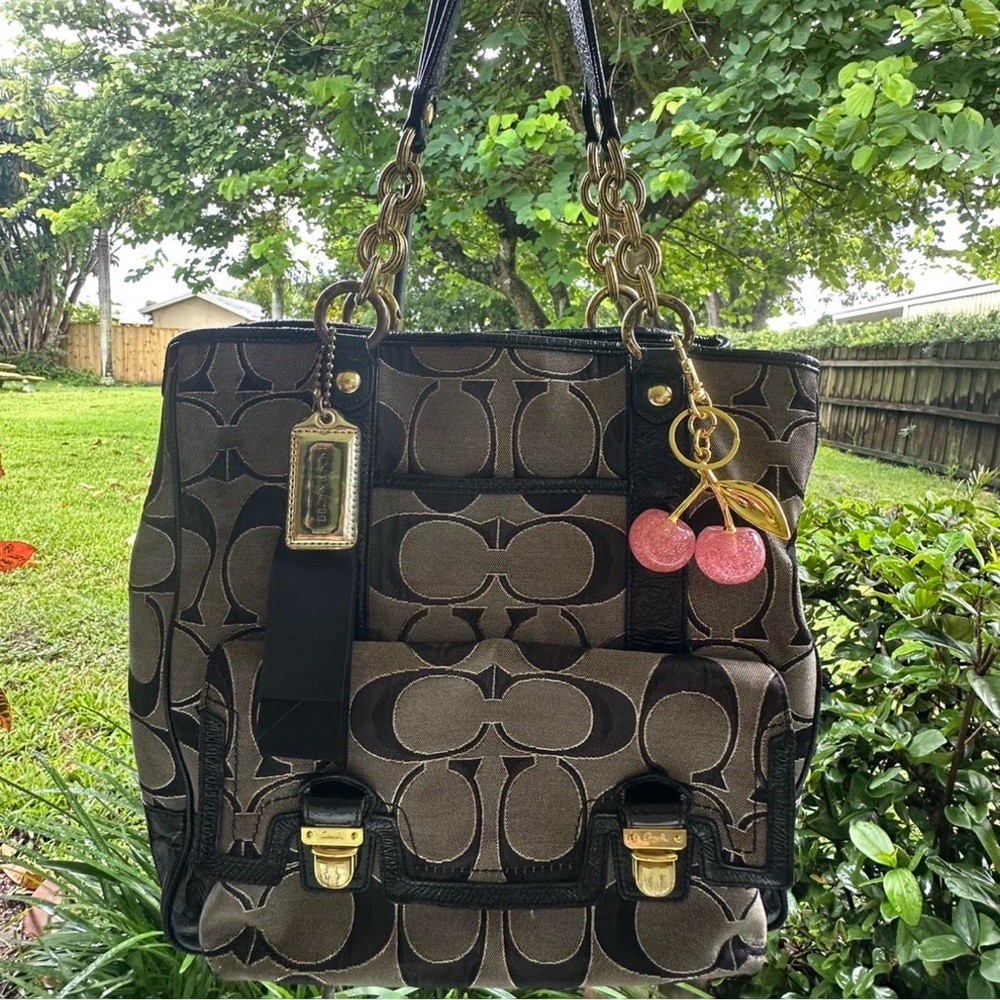 ❗️SOLD❗️Coach Poppy Tote Bag